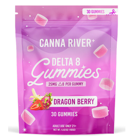 Canna River Canna River Delta 8 Dragon Berry Gummies 25mg 30ct