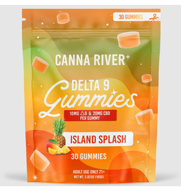 Canna River Canna River Delta 9 CBD 1:2 Island Splash Gummies 30mg 30ct