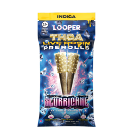 Looper Looper THCa Live Rosin Slurricane Indica Preroll 1g 2ct