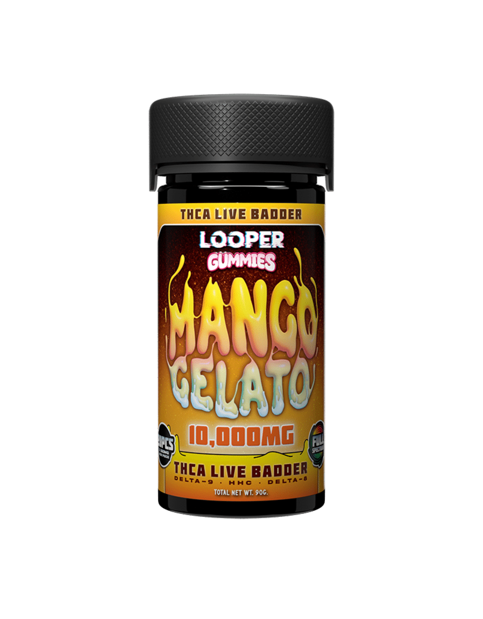 Looper Looper Live Badder Mango Gelato Gummies 500mg 20ct