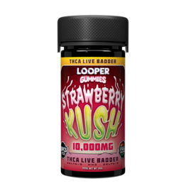 Looper Looper Live Badder Strawberry Kush Gummies 500mg 20ct