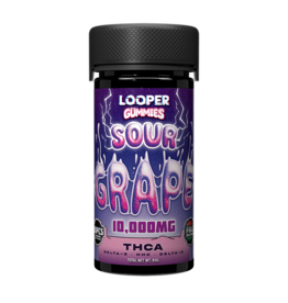 Looper Looper THCa Delta-9 HHC Delta-8 Sour Grape Gummies 500mg 20ct