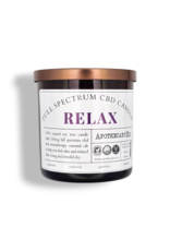 Apothecary Rx Apothecary Rx Full Spectrum CBD Aromatherapy Candle RELAX 100mg 8oz
