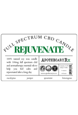 Apothecary Rx Full Spectrum CBD Aromatherapy Candle REJUVENATE 100mg 8oz
