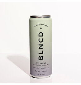 BLNCD Delta 9 Zen Blend Blackberry Lime Sparkling Water 5mg 12floz