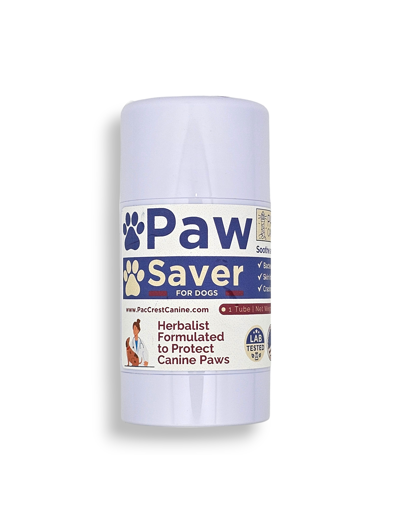Botanical Enlightenment Botanical Enlightenment Canine Health Paw Saver for Dogs Salve Stick 2.65 oz