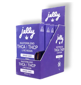 Jelly Jelly THCA THCP Live Rosin Space Cake Indica Cartridge 1g