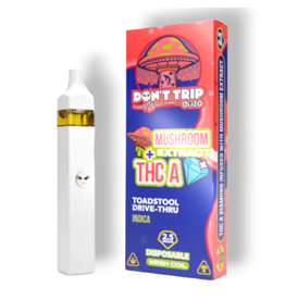 Dozo Dozo Amanita Muscaria THCA Toadstool Drive-Thru Indica Disposable 2.5gr