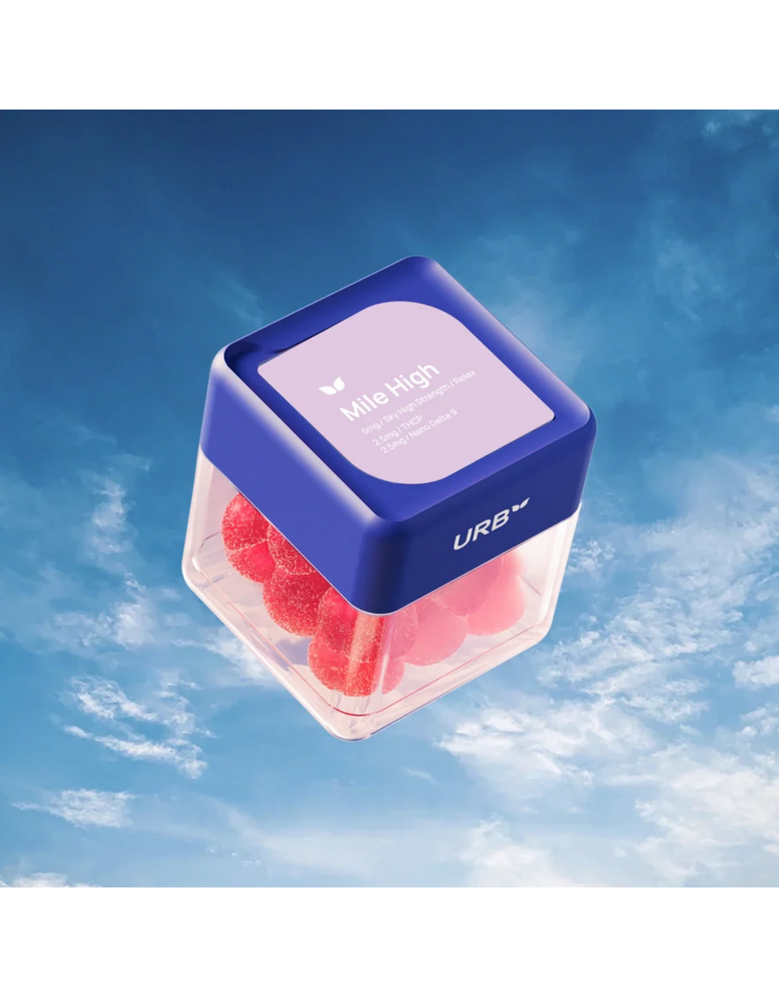URB URB Mile High Skybites THCP Delta-9 Gummies 50mg 10ct