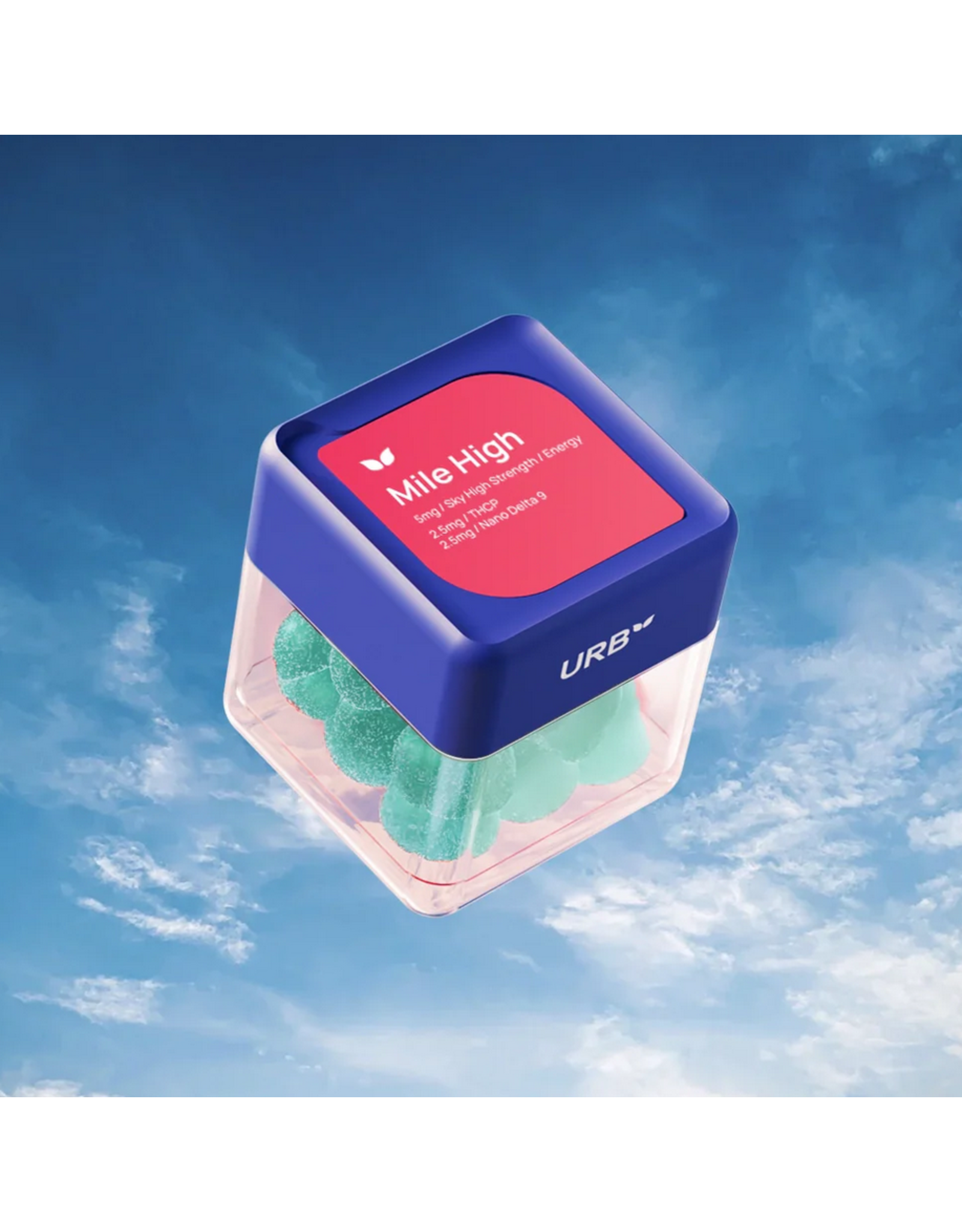 URB URB Mile High Skybites THCP Delta-9 Gummies 50mg 10ct