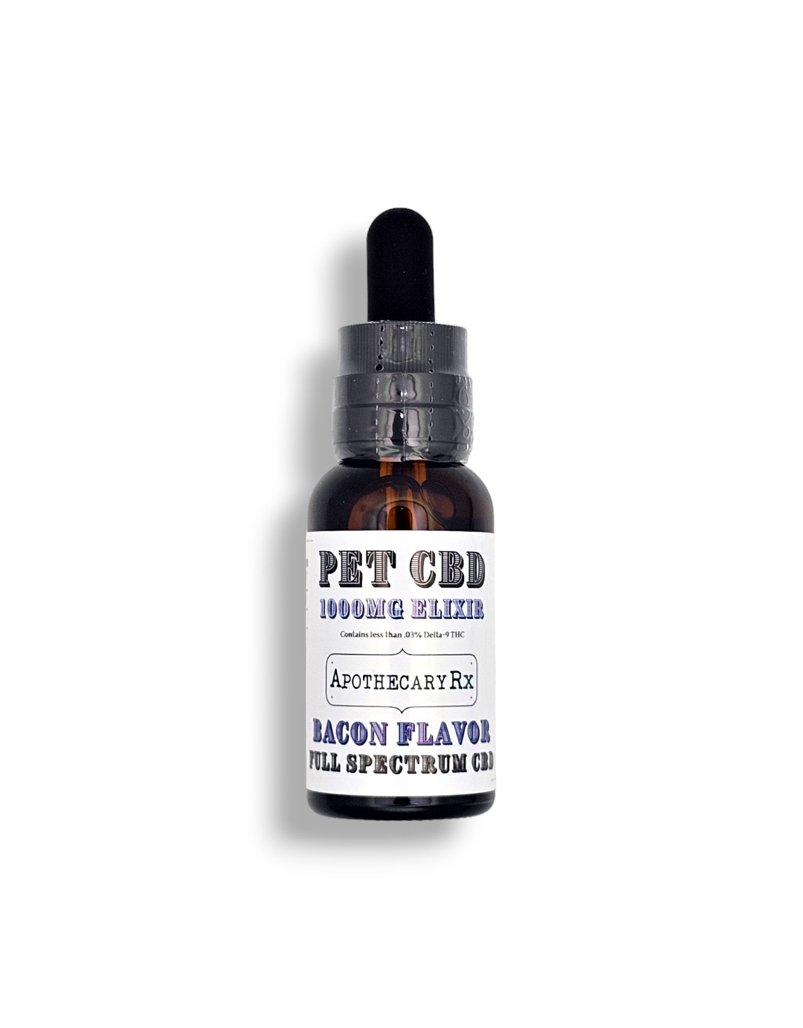 Apothecary Rx Full Spectrum CBD Bacon Flavored Elixir for Pets