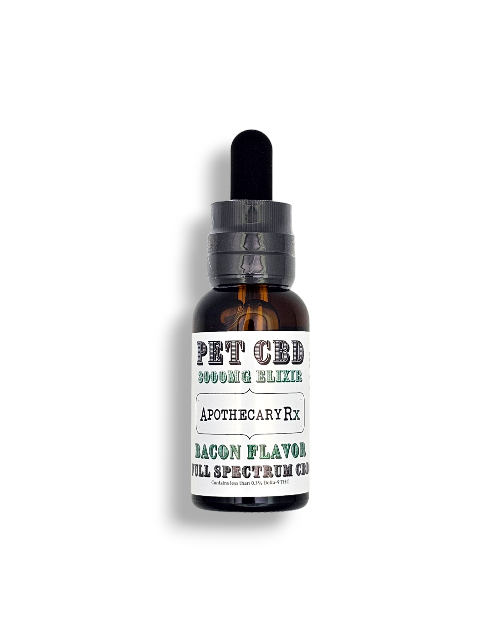 Apothecary Rx Full Spectrum CBD Bacon Flavored Elixir for Pets