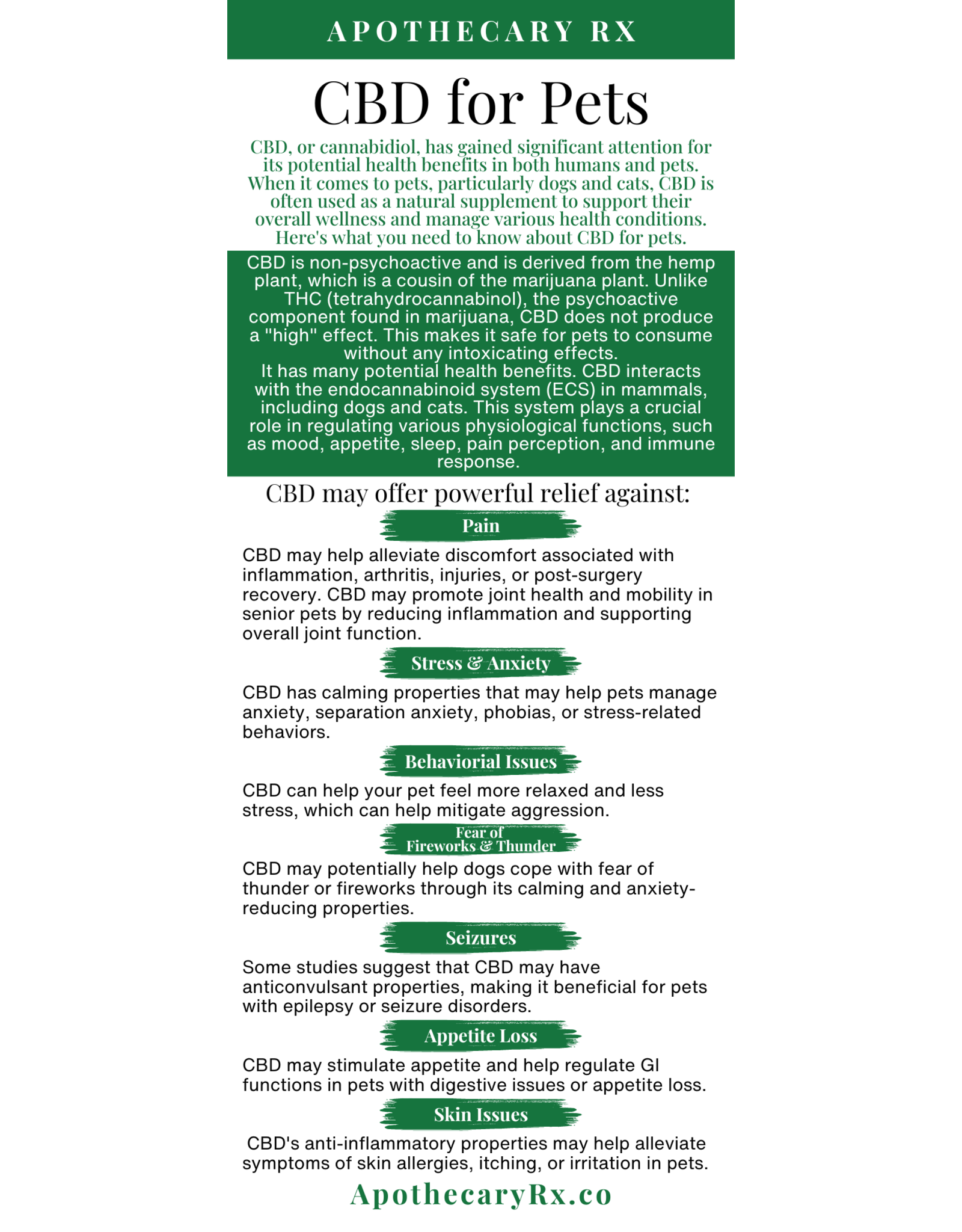 Apothecary Rx Apothecary Rx Full Spectrum CBD Bacon Flavored Elixir for Pets