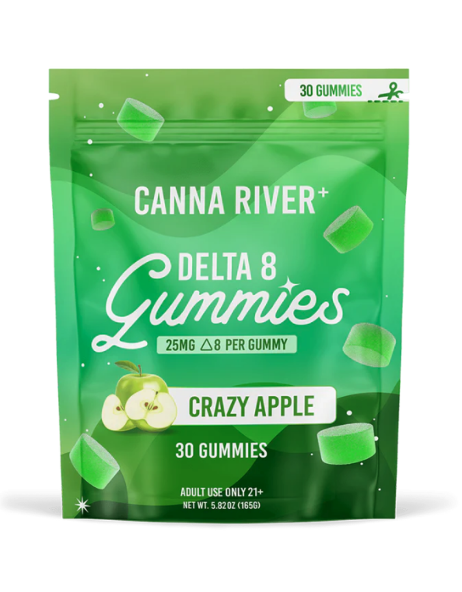 Canna River Canna River 25mg Delta-8 Gummies 30ct