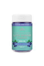 URB URB Live Sugar Gummies THCa THCP Delta-8 Delta-9 200mg 25ct