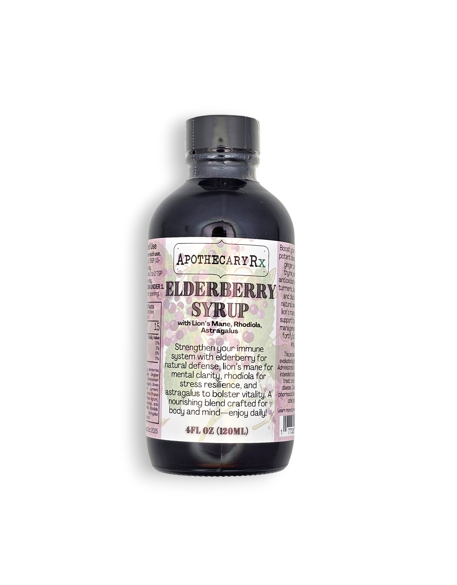 Botanical Enlightenment Botanical Enlightenment Elderberry Immune-Boosting Syrup