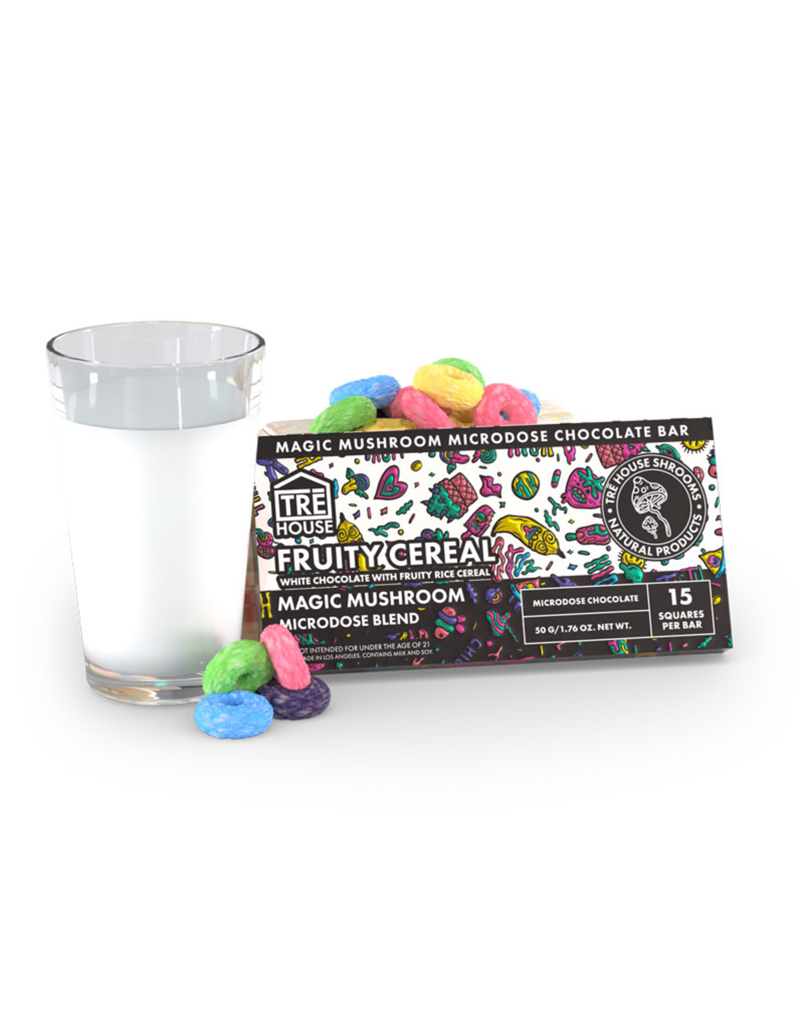 Tre House Tre House Magic Mushroom Microdose Chocolate Bar