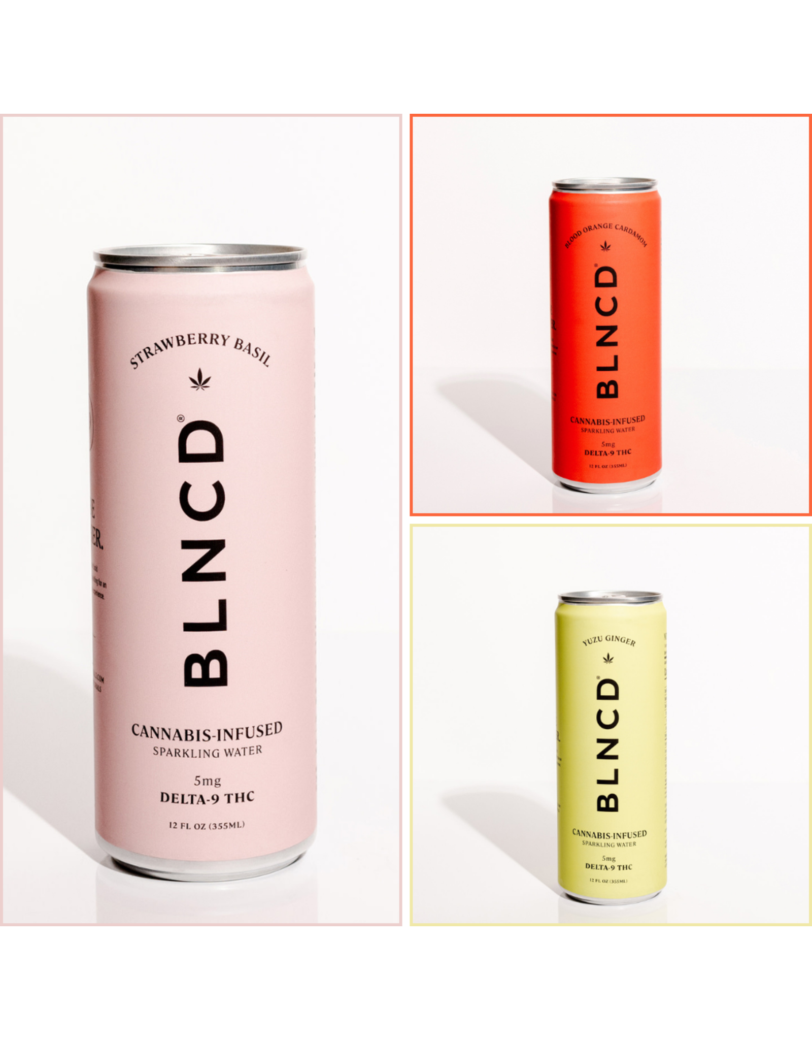 BLNCD 5mg Delta-9 Sparkling Water 12oz