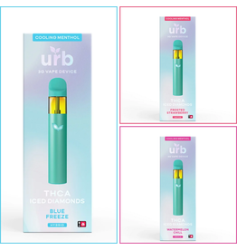 URB Urb Vape-Cay Iceland Iced Diamonds Cooling Menthol Disposable 3gr