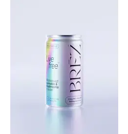 Brez Lemon Elderflower 2.5mg THC 5mg CBD Lions Mane 7.5oz