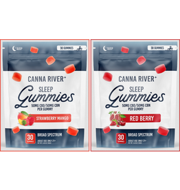 Canna River Canna River 100mg CBD CBN 1:1 Sleep Gummies 30ct