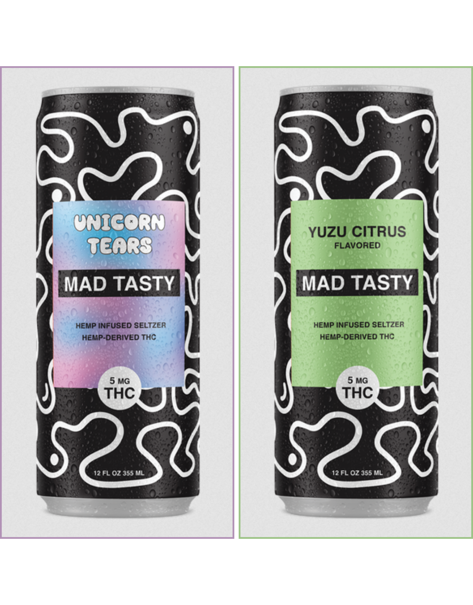 Mad Tasty Mad Tasty 5mg Delta-9 Sparkling Water 12oz