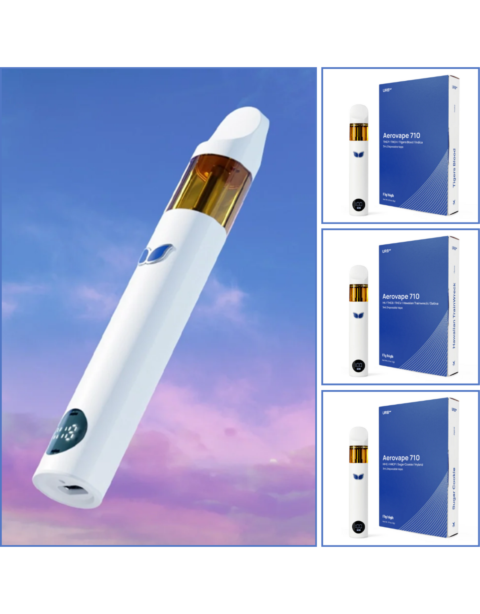 URB URB Aerovape 710 3gr Disposable