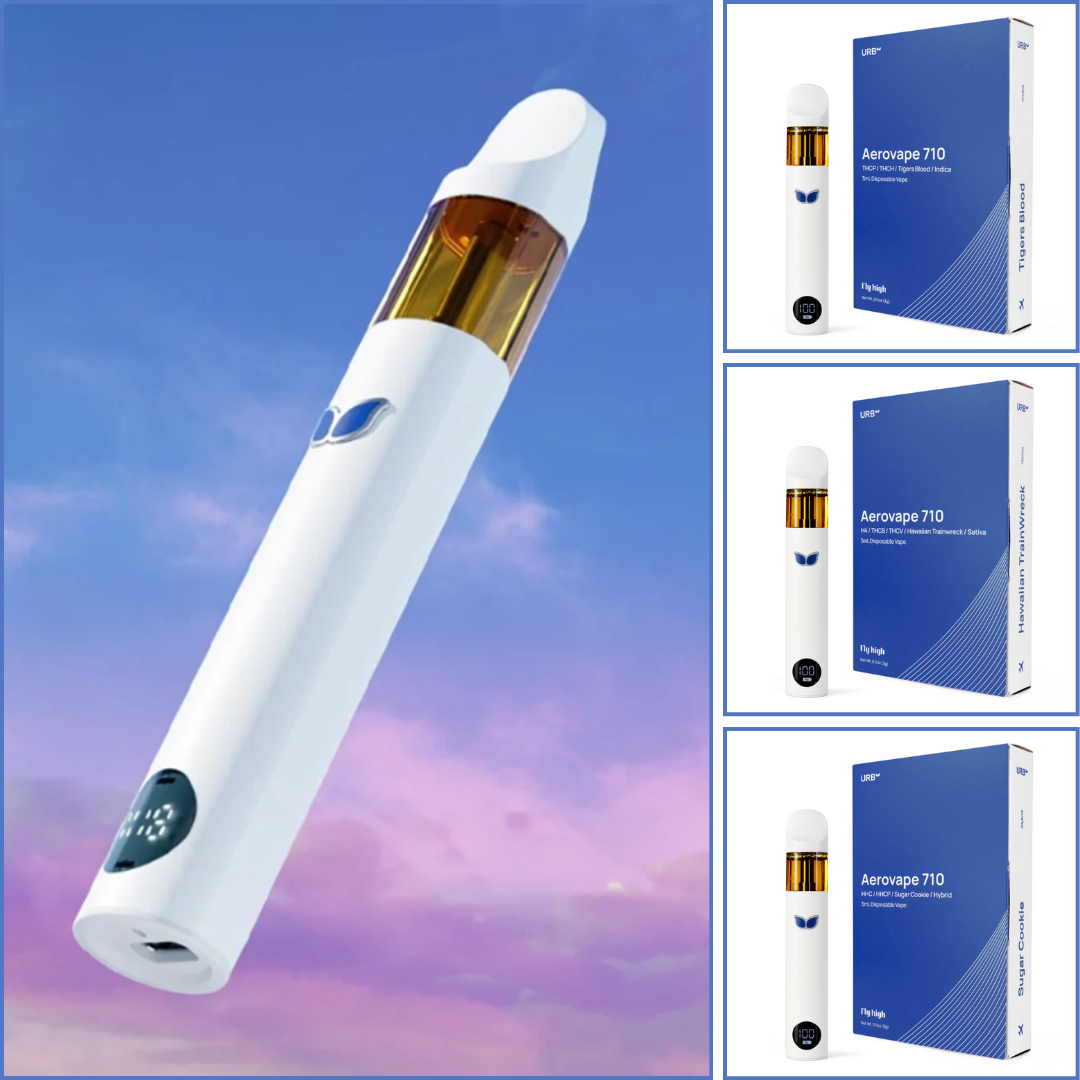 URB Aerovape 710 3gr Disposable - Apothecary Atl, LLC