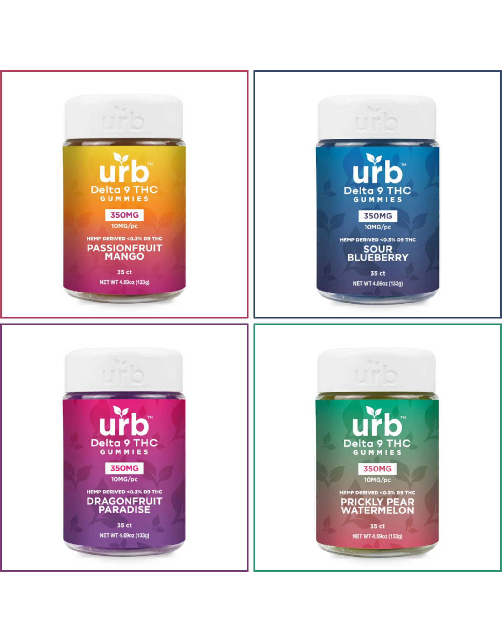 URB URB 10mg Delta-9 Gummies 35ct