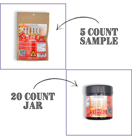 Apothecary Rx 50mg HHC Vegan Gummies