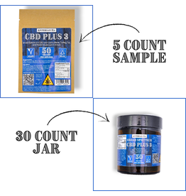 Apothecary Rx 50mg Broad Spectrum CBD Plus 3 Vegan Gummies
