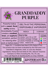Apothecary Rx Apothecary Rx 3g Delta-8 Disposable Personal Vaporizer