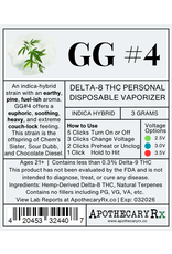 Apothecary Rx Apothecary Rx 3g Delta-8 Disposable Personal Vaporizer