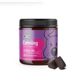 CBDfx CBDFx Broad Spectrum CBD Calming Soft Chews for Dogs 600mg 30 Count