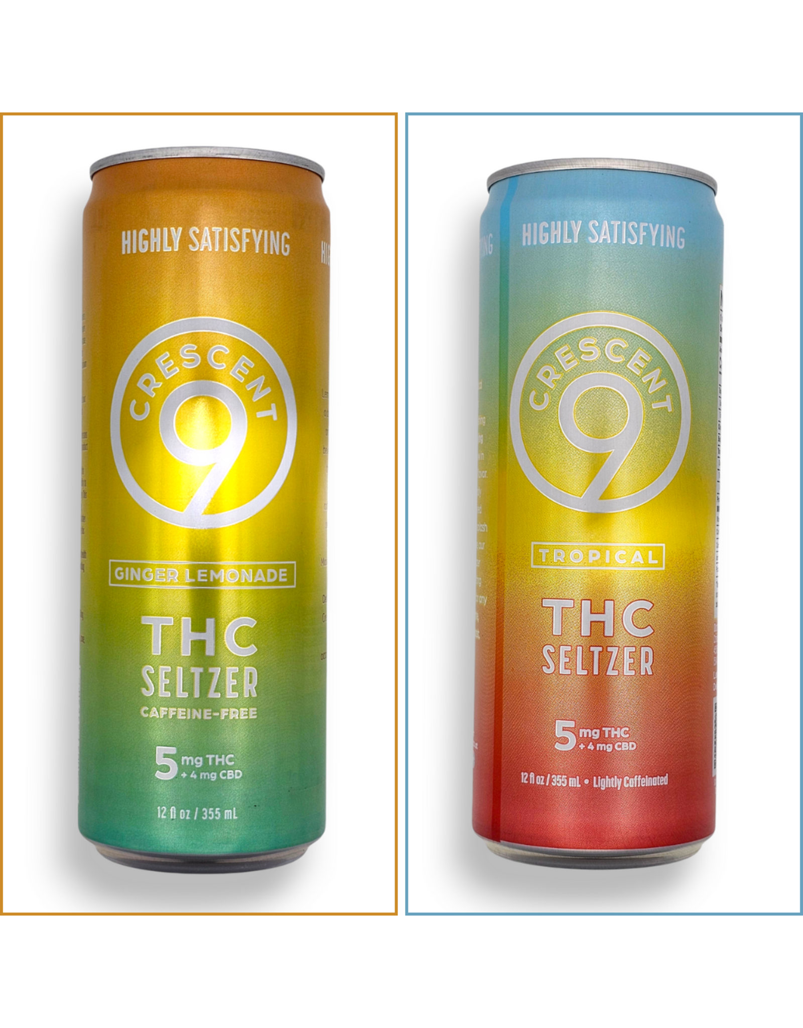 Crescent Canna 5mg Delta-9 THC Seltzer 12oz