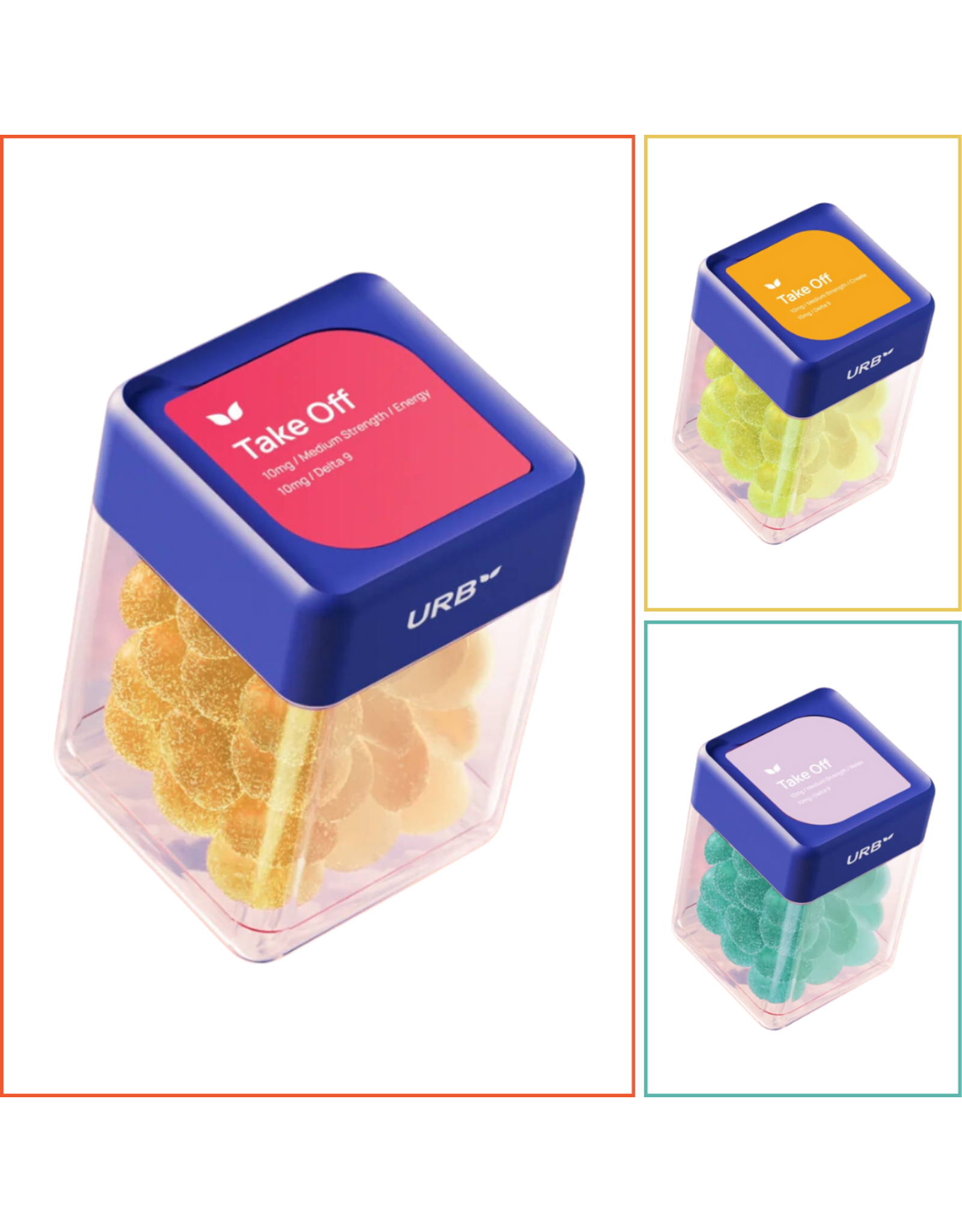 URB URB 10mg Delta-9 Take Off Skybites 30ct