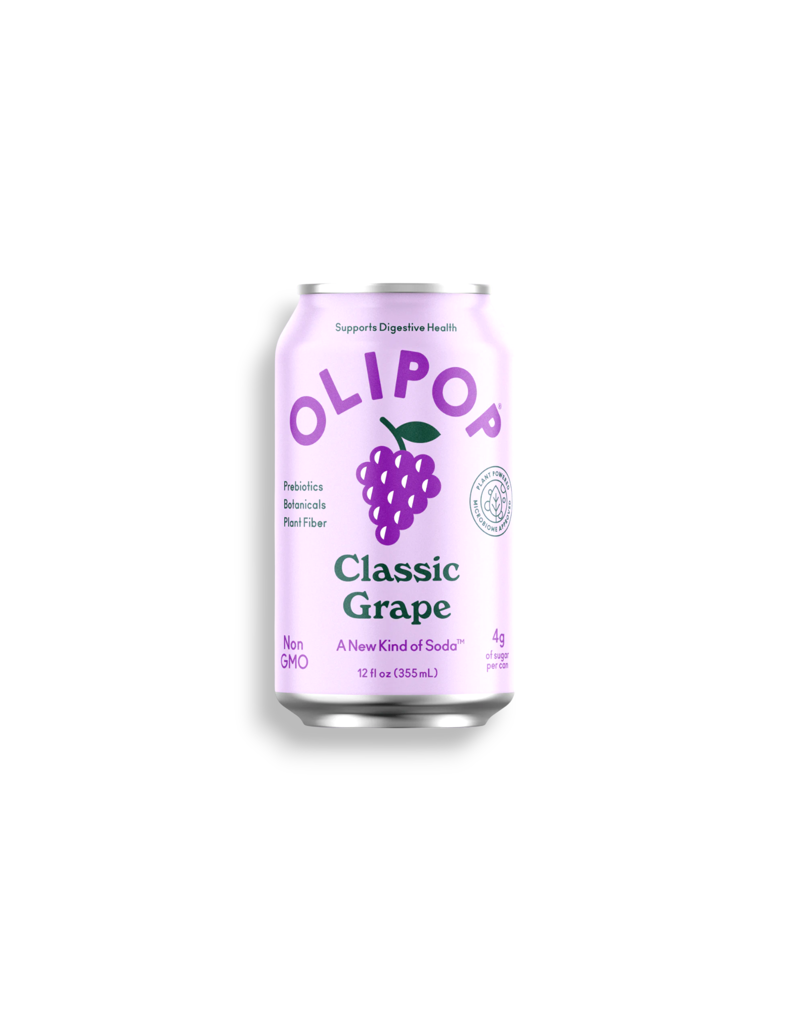 Olipop Prebiotic Botanical Fiber Soda 12oz