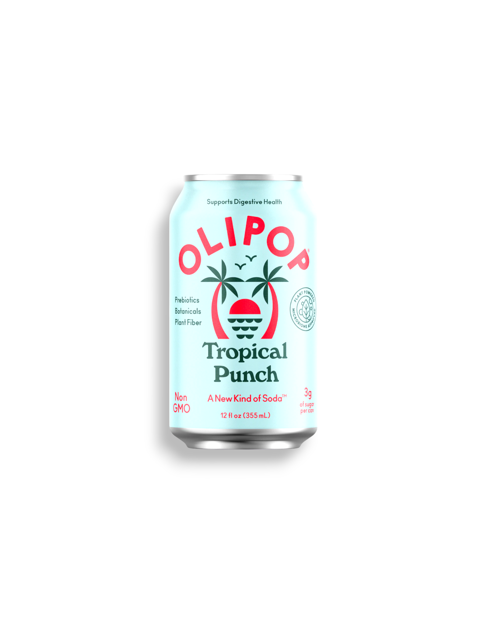 Olipop Prebiotic Botanical Fiber Soda 12oz