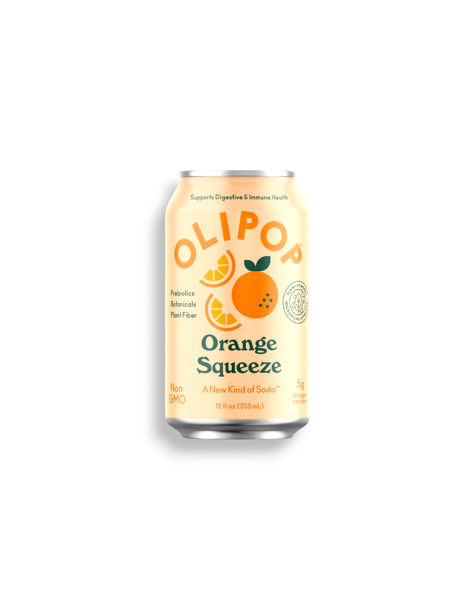 Olipop Prebiotic Botanical Fiber Soda 12oz