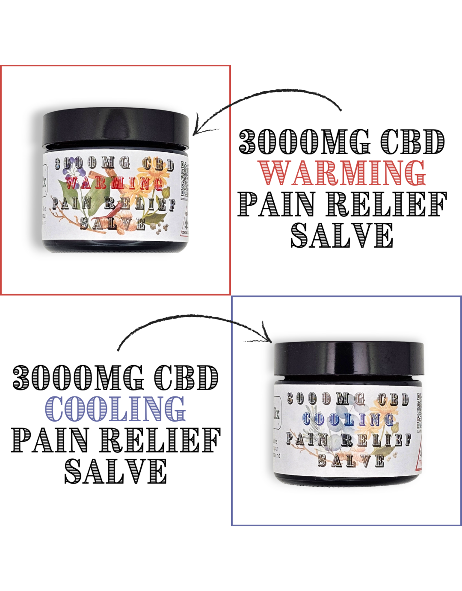 Apothecary Rx Apothecary Rx 3000mg Full Spectrum CBD Pain Relief Salve 2oz