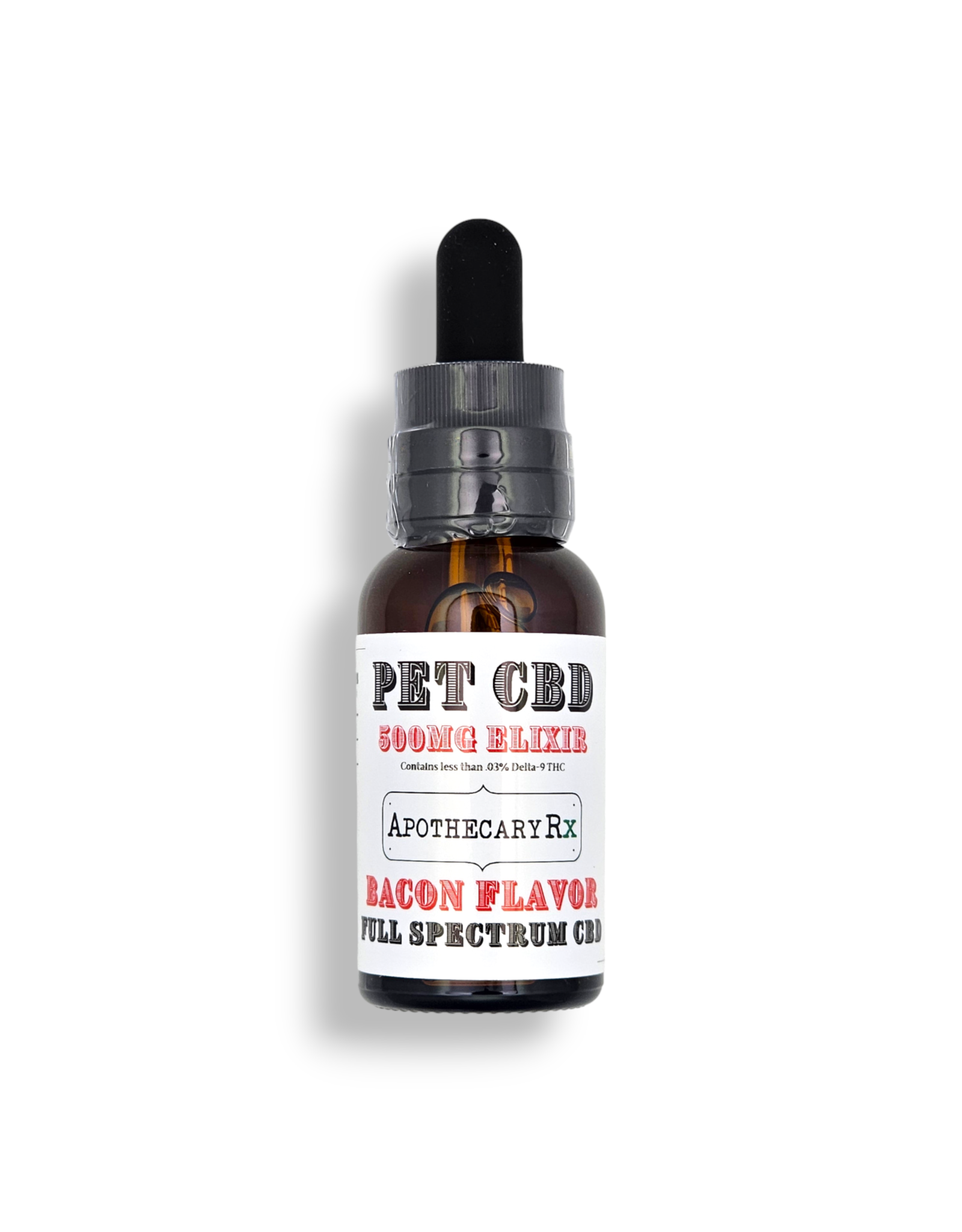 Apothecary Rx Full Spectrum CBD Bacon Flavored Elixir for Pets