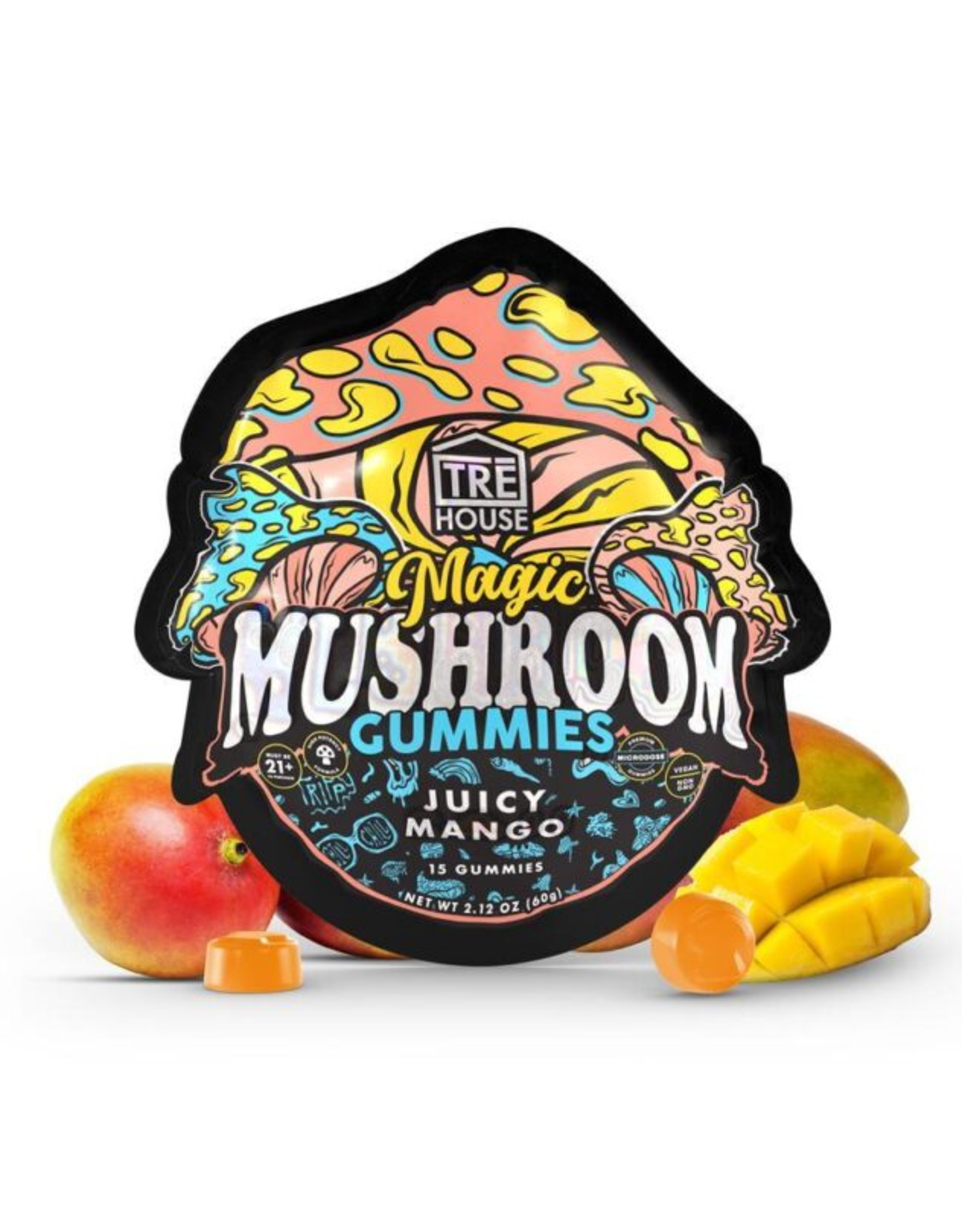 Tre House Tre House Magic Mushroom Microdose Gummies