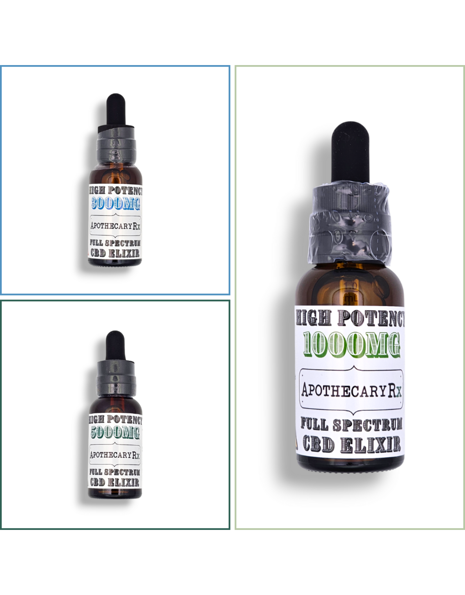 Apothecary Rx Full Spectrum CBD Elixir 30ml