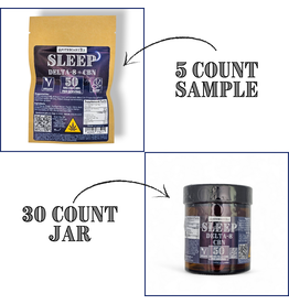 Apothecary Rx 50mg Delta-8 CBN Vegan Sleep Gummies