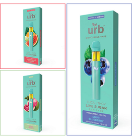 URB URB Live Sugar THCa THCP Delta-8 3gr Disposable