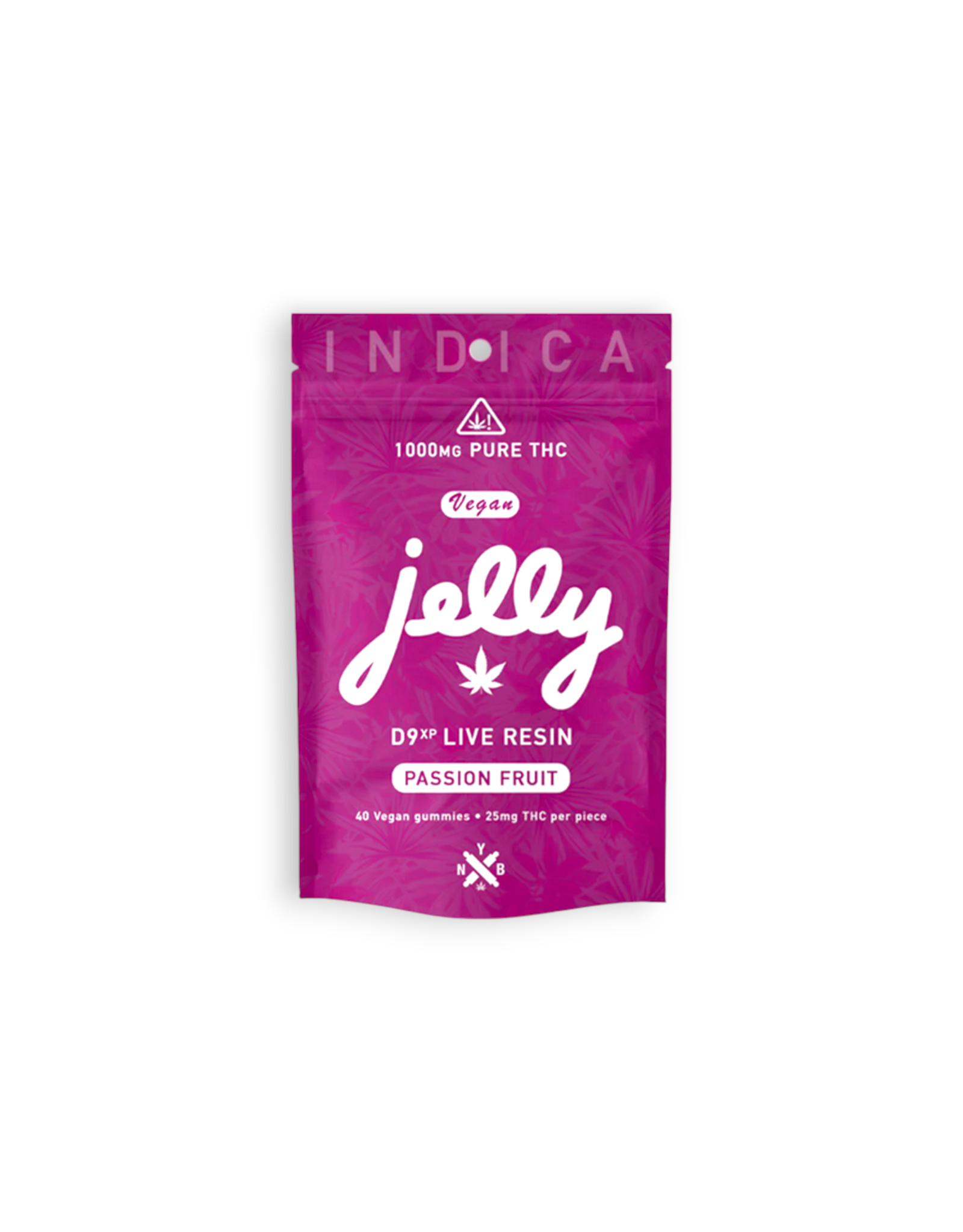 Jelly Jelly 25mg D9XP Live Resin Delta-9 Delta-8 Gummies 40ct
