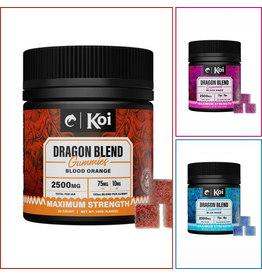 Koi Koi 125mg Dragon Blend Delta-9 Delta-8 Gummies 20ct