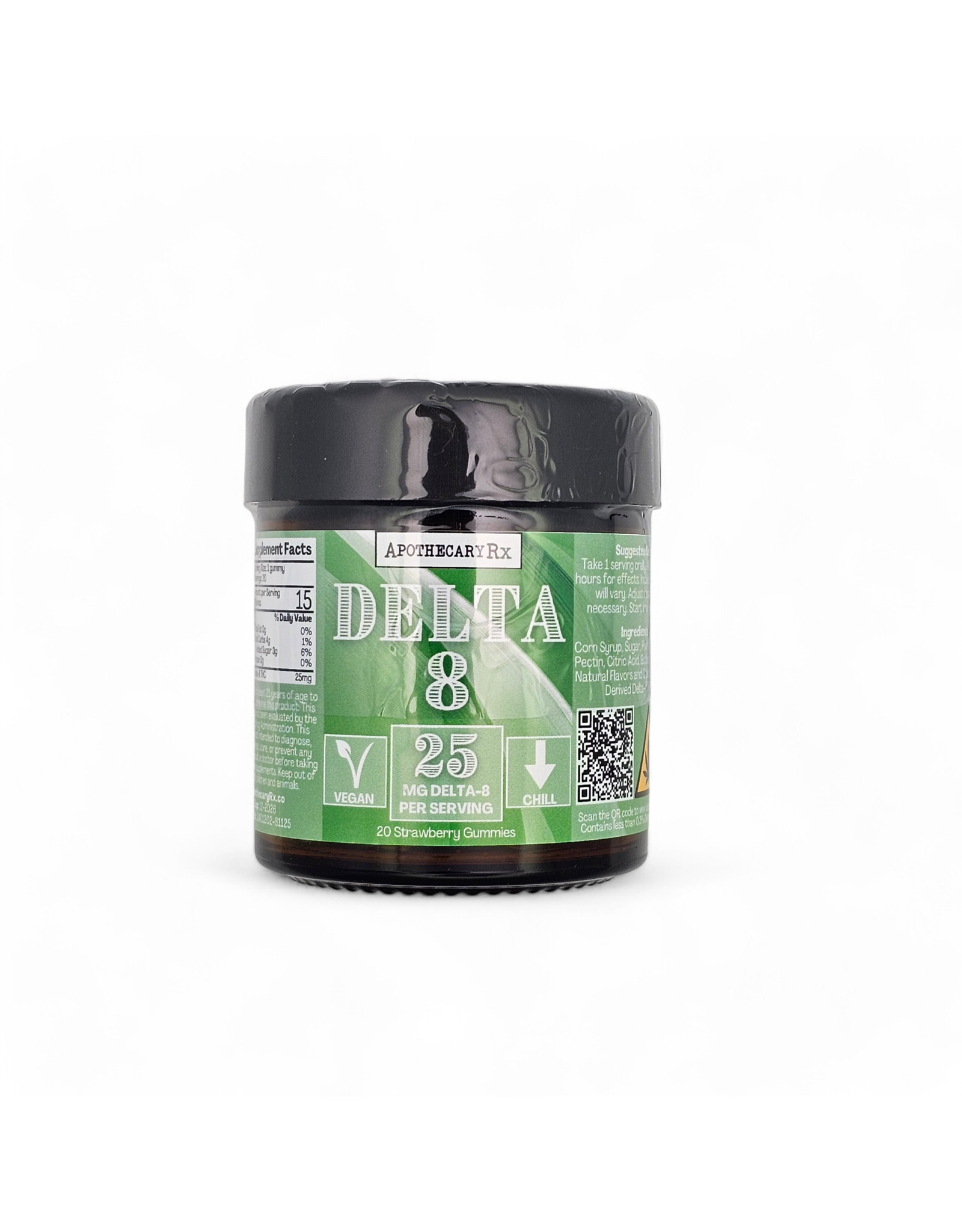 Apothecary Rx 30mg Delta-8 Vegan Gummies