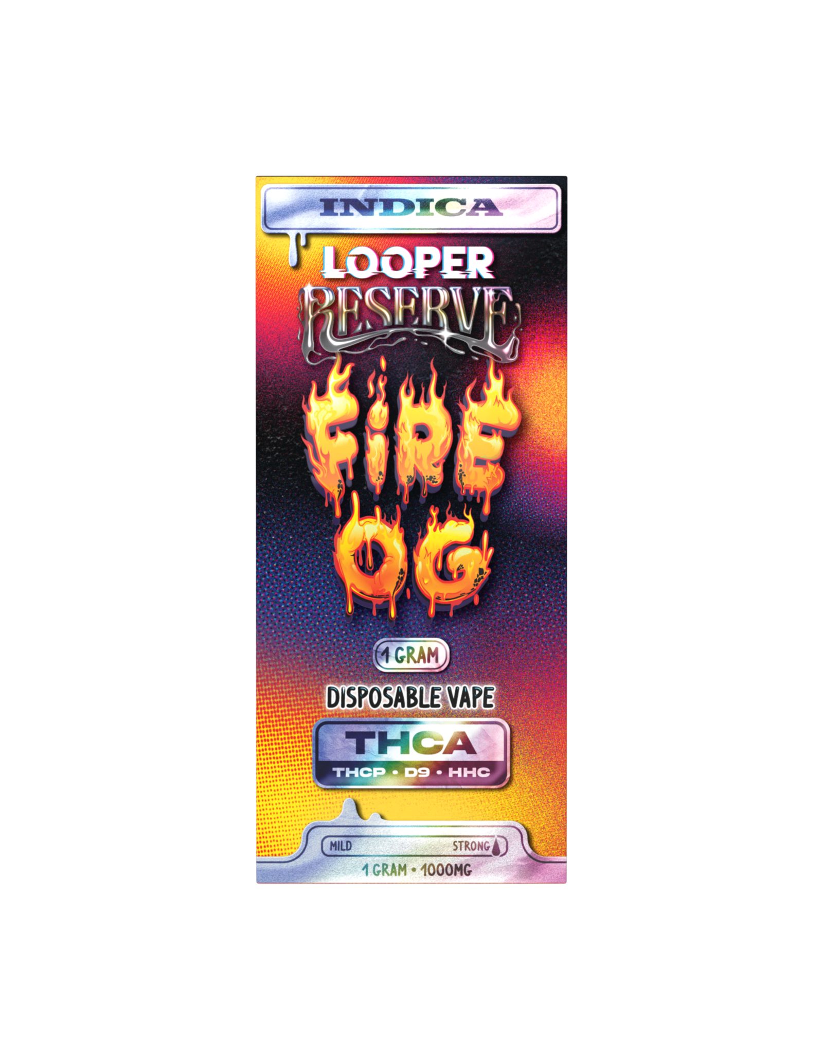 Looper Looper Reserve THCA THCP Delta-9 HHC Disposable Vaporizer 1g
