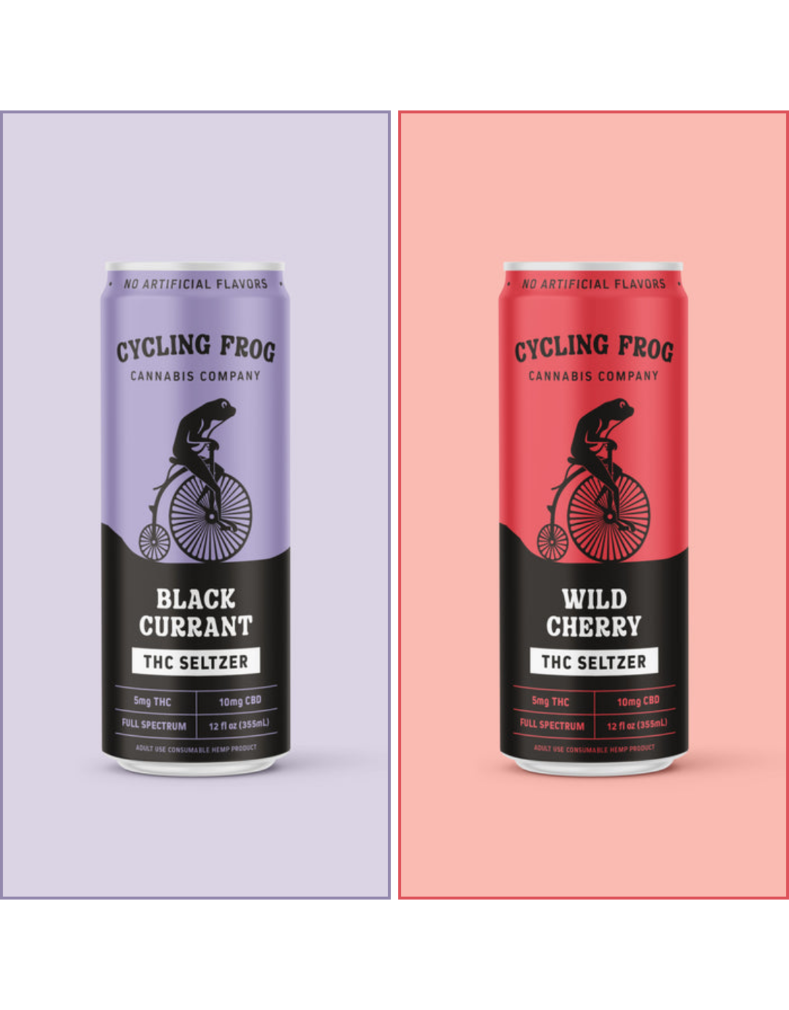 Cycling Frog Cycling Frog 5mg Delta-9 10mg CBD Seltzer 12oz
